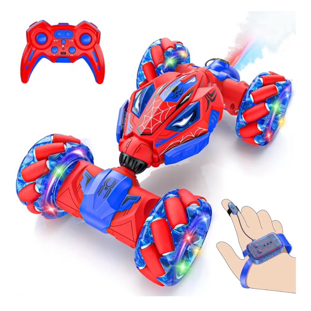 Spider 4WD 360° Rotating Gesture Sensing RC Stunt Car, Double‑Sided Driving RC
